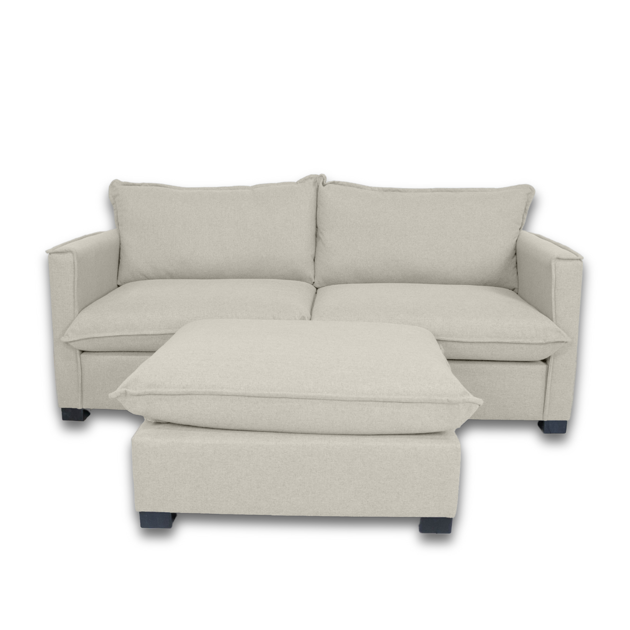 Snazi sofa with ottoman Bellville Furniture