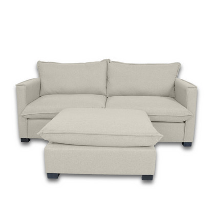 Snazi sofa with ottoman Bellville Furniture