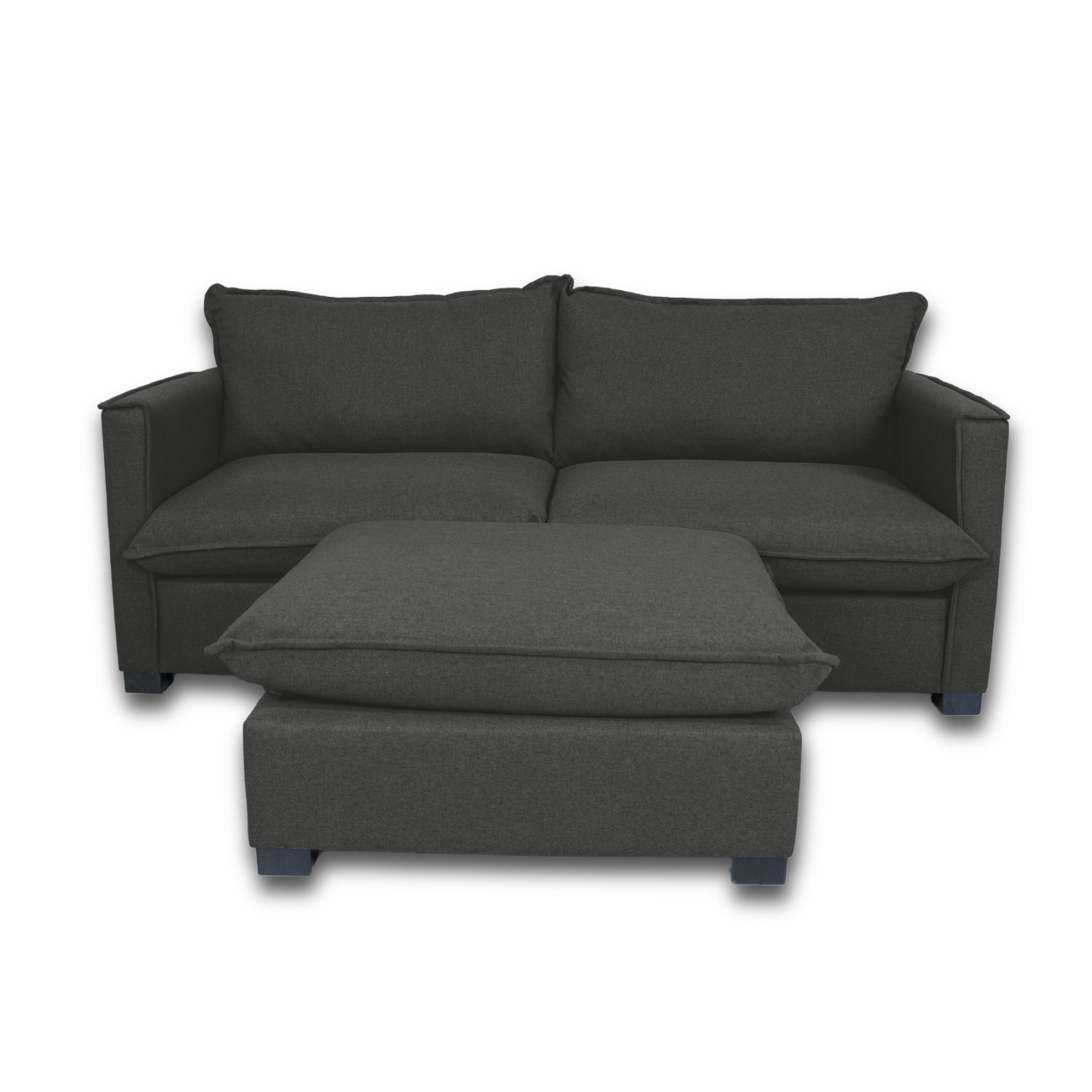 Snazi sofa with ottoman Bellville Furniture