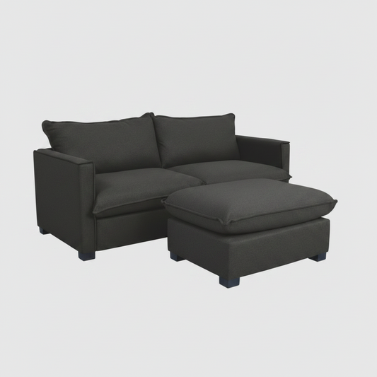 Snazi sofa with ottoman Bellville Furniture