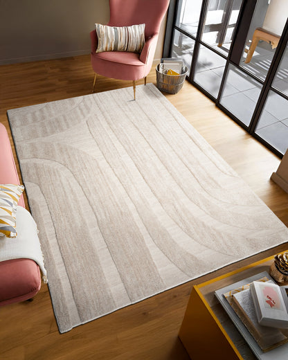 Venezia Antique rug styled in a living room