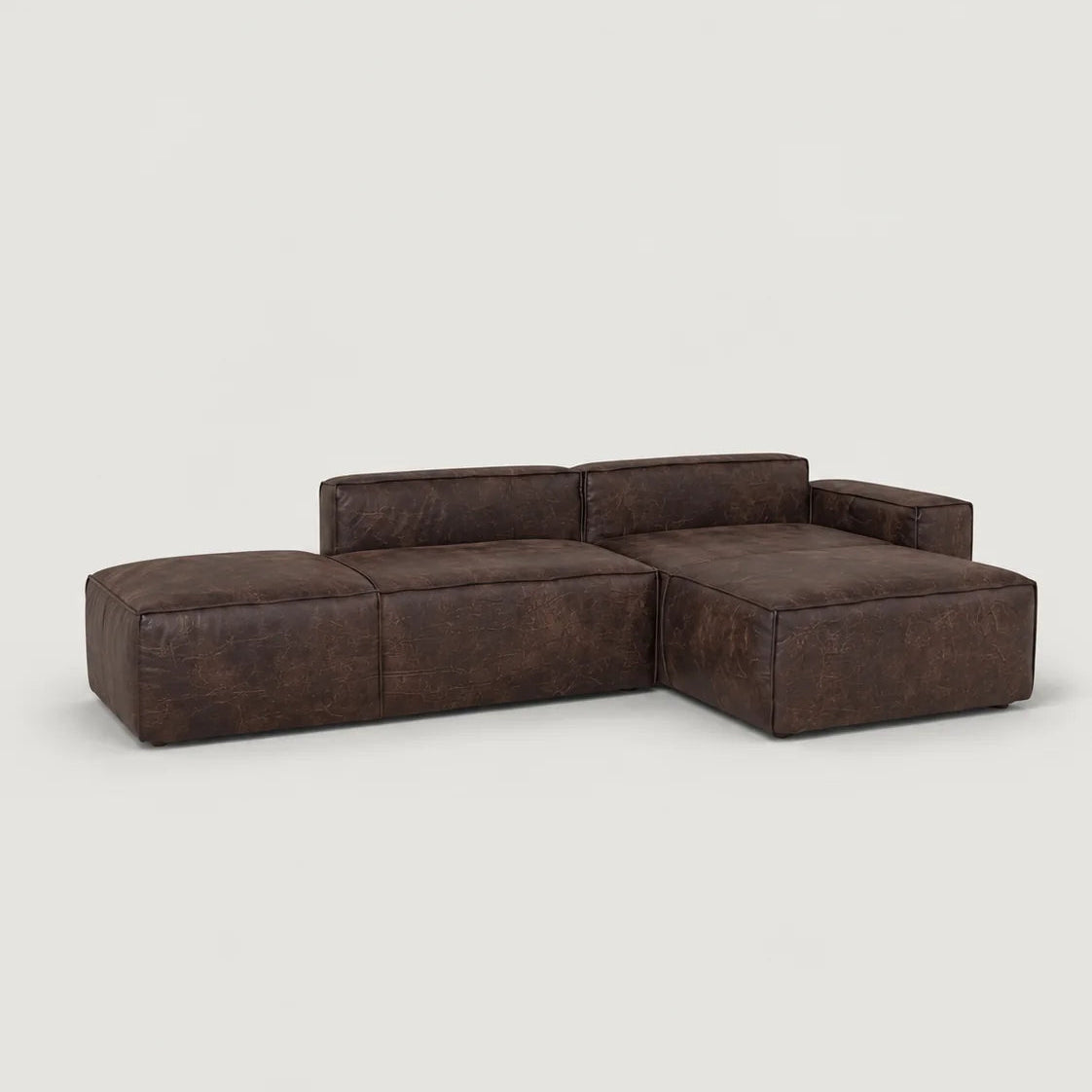 cooper modular sofa in leather