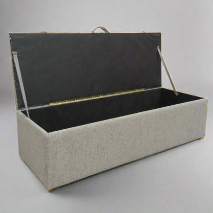Storage blanked box and extra bench bedroom furniture piece