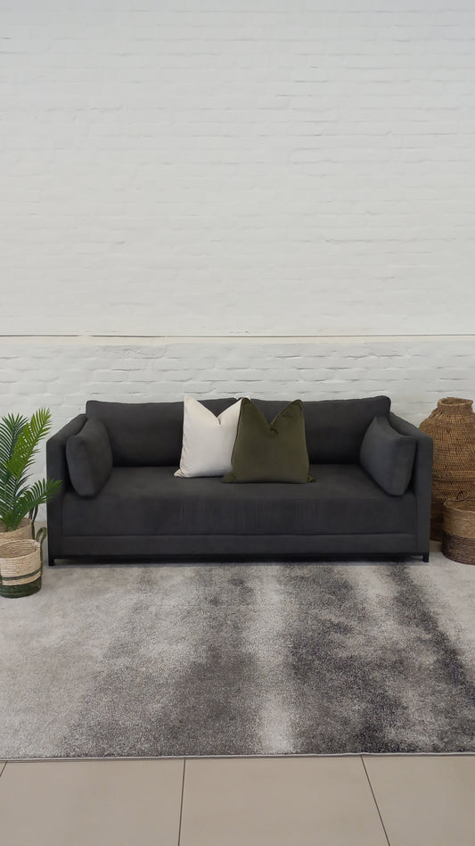  Customizable Mojo Sleeper Couch with a sturdy steel frame, perfect for seating or sleeping.