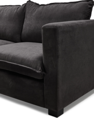 Stylish and functional California Daybed with an L-shaped corner and detachable ottoman ide view