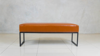 Modern bench seat, handcrafted in South Africa.