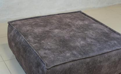 Large ottoman for floor seating, handcrafted in South Africa.