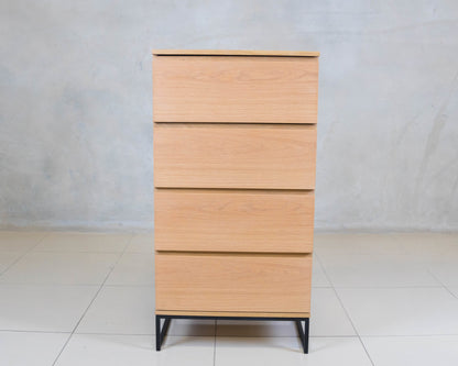 Naked Tall Boy Chest of drawers