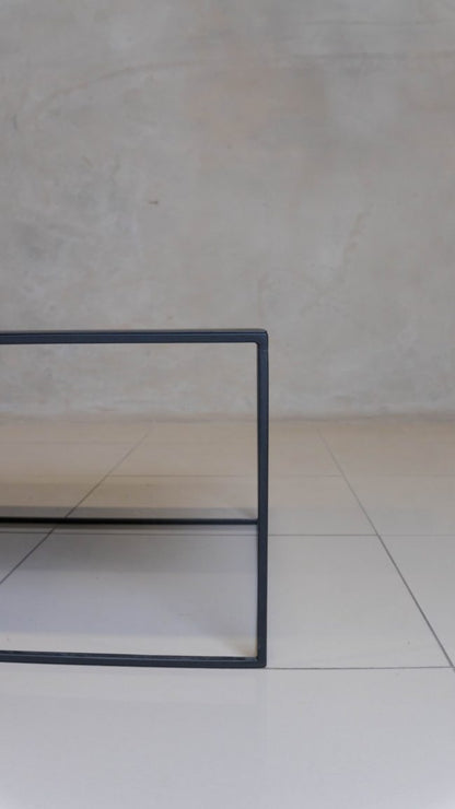 urable Corretto Steel Table with a minimalist design, perfect for modern spaces.