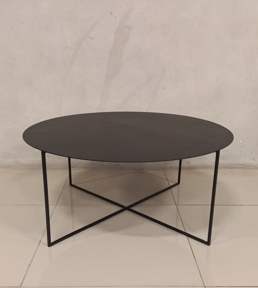 Rodi Black steel coffee table Bellvile Furniture