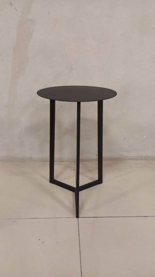 Black Forest Coffee Tables made from steel with a sleek black epoxy-coated finish.